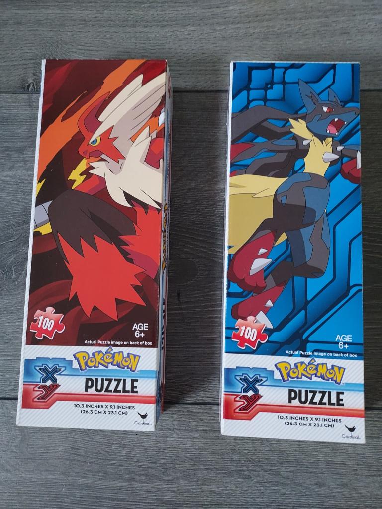 Pokemon Cardinal XY puzzels 2 st, Hobby en Vrije tijd, Verzamelkaartspellen | Pokémon, Ophalen, Nieuw, Overige typen