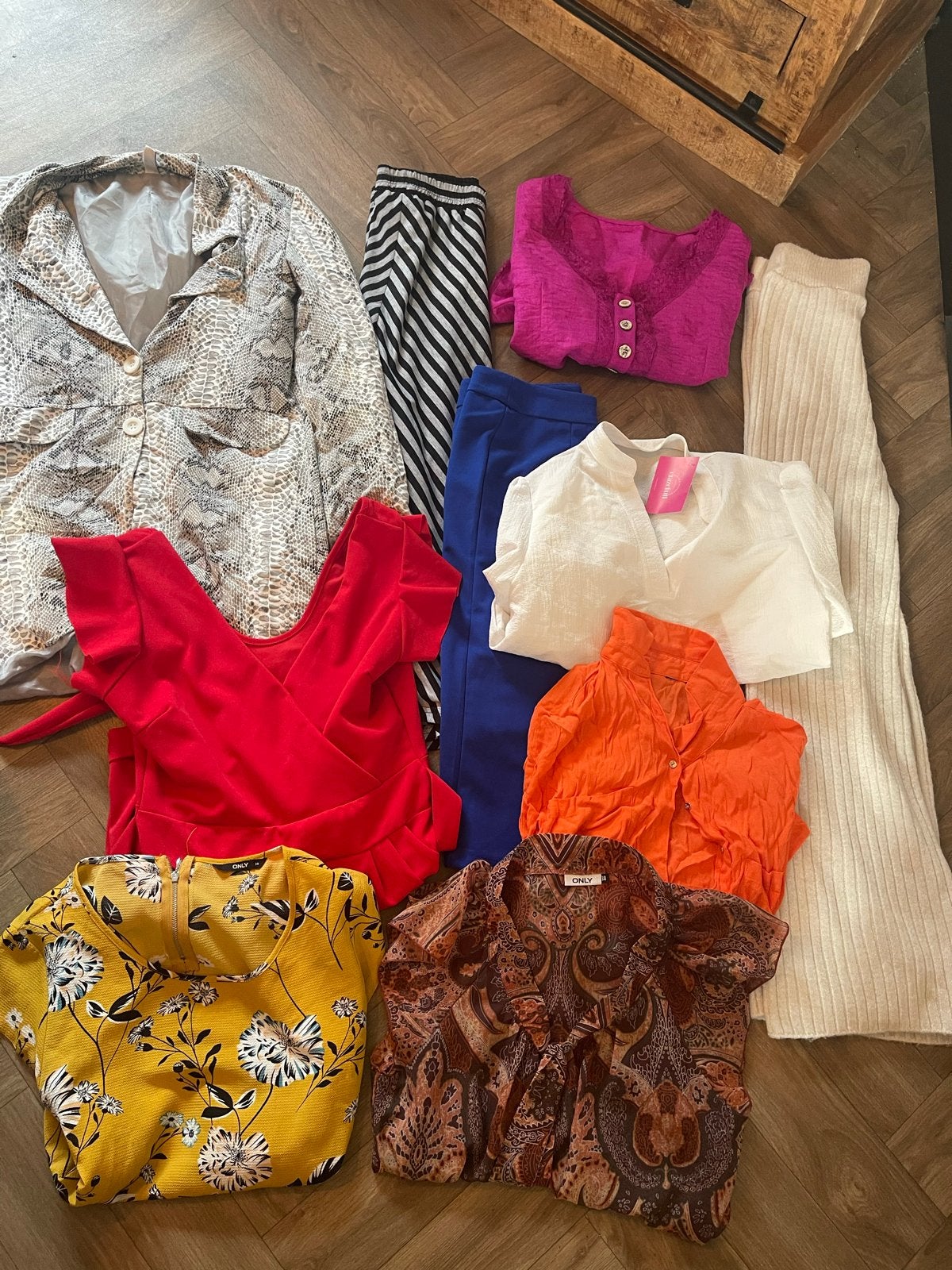 Kledingpakket dames: maat M, Verzenden, Zo goed als nieuw, Maat 38/40 (M)