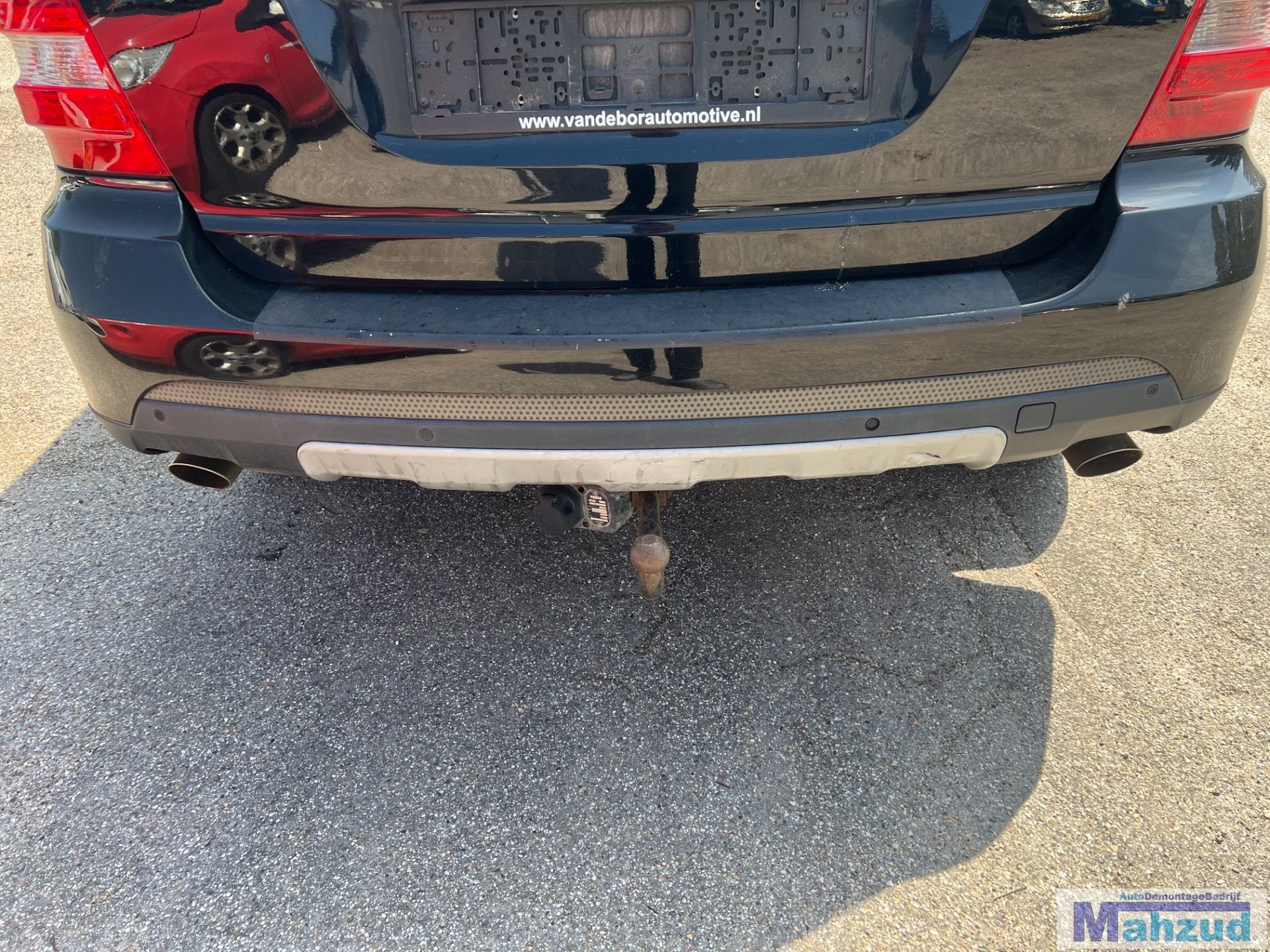 MERCEDES ML W164 Zwart achterbumper 2005-2011, Gebruikt, Mercedes-Benz AG, Mercedes-Benz, Ophalen of Verzenden
