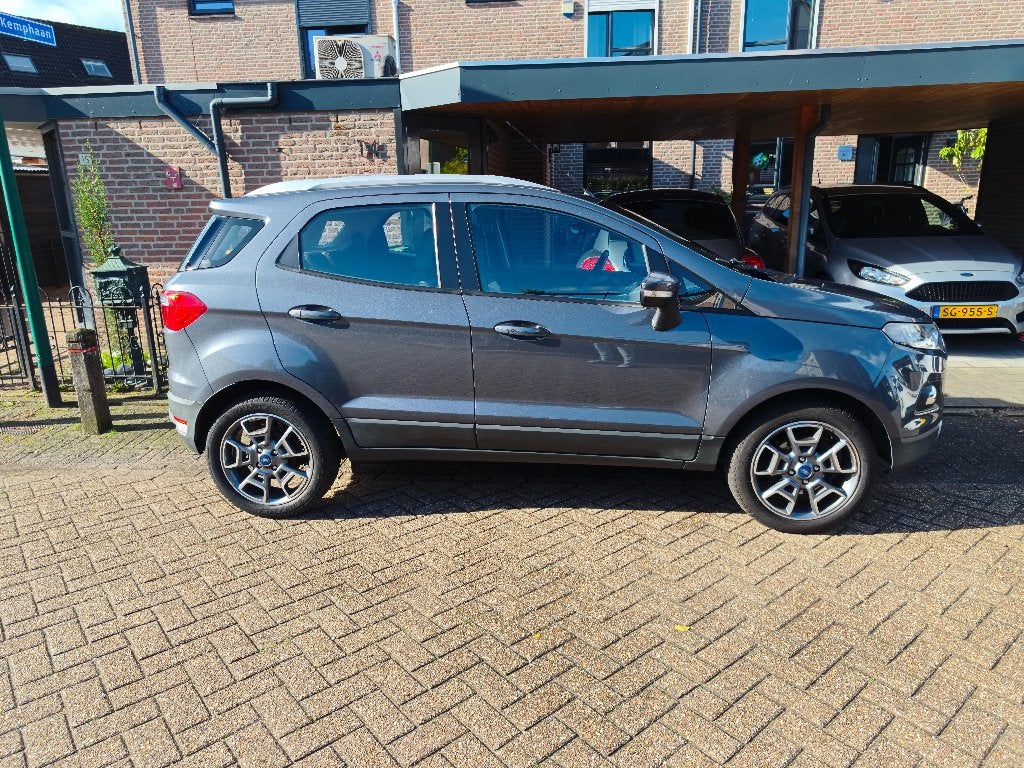 Ford Ecosport 1.0/2016/Titanium/trekhaak/camera/CC/17inch, Auto's, Voorwielaandrijving, 125 pk, Handgeschakeld, 19 km/l