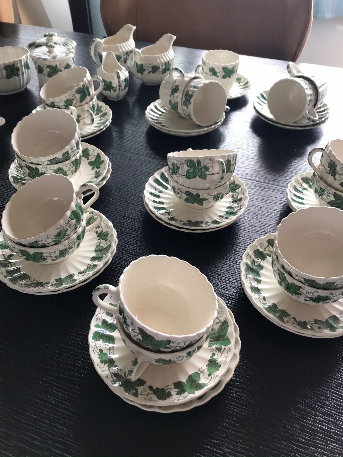 Uitgebreid servies Copeland England Frascati, Ophalen