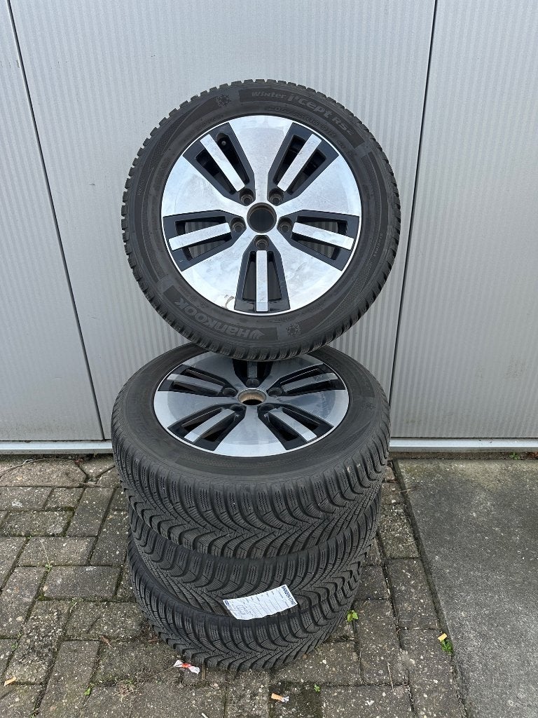 Winterset Volkswagen Golf 205/55/R16, Ophalen, Gebruikt, 16 inch, Banden en Velgen