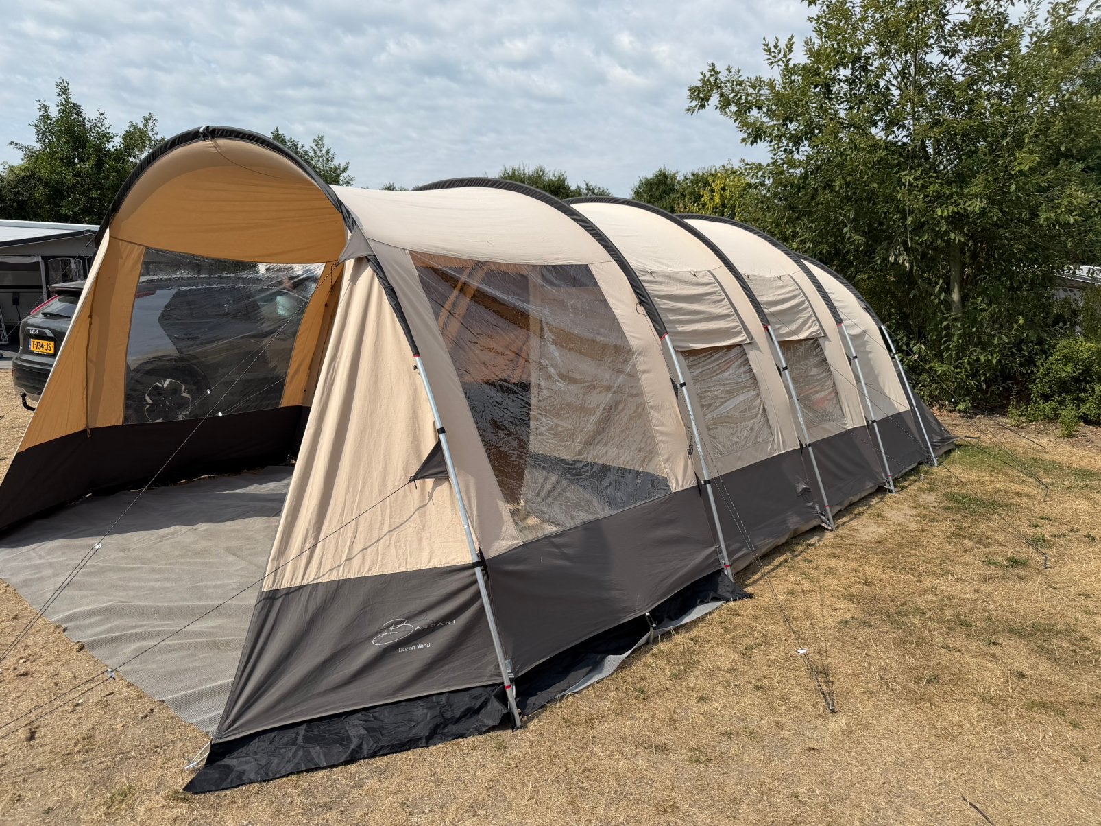 Complete kampeerset te koop bardani ocean wind tent, Ophalen, Zo goed als nieuw