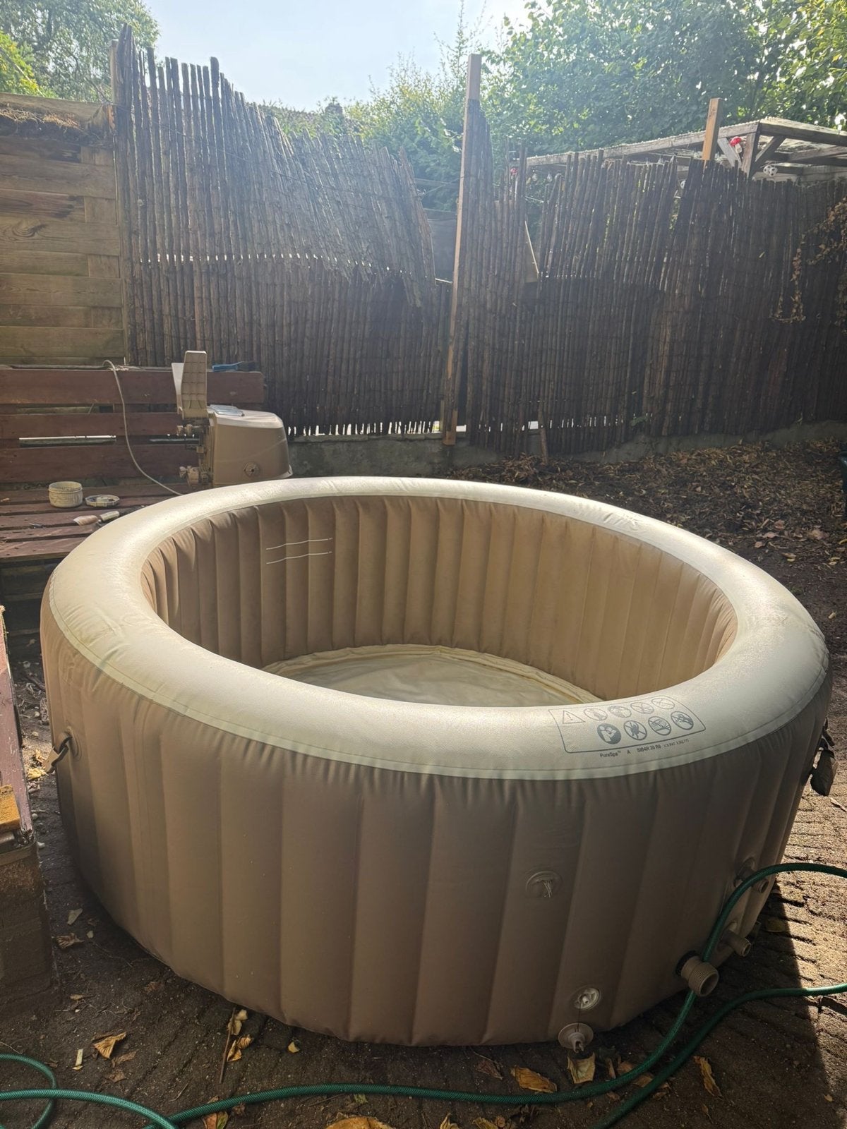 Intex PureSpa opblaasbare jacuzzi, Ophalen, Gebruikt, 200 tot 300 cm, Opblaaszwembad