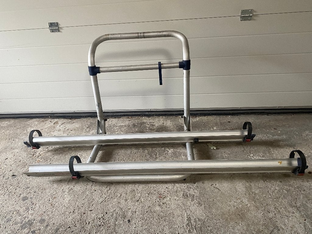 fietsendrager caravan, Ophalen, Gebruikt