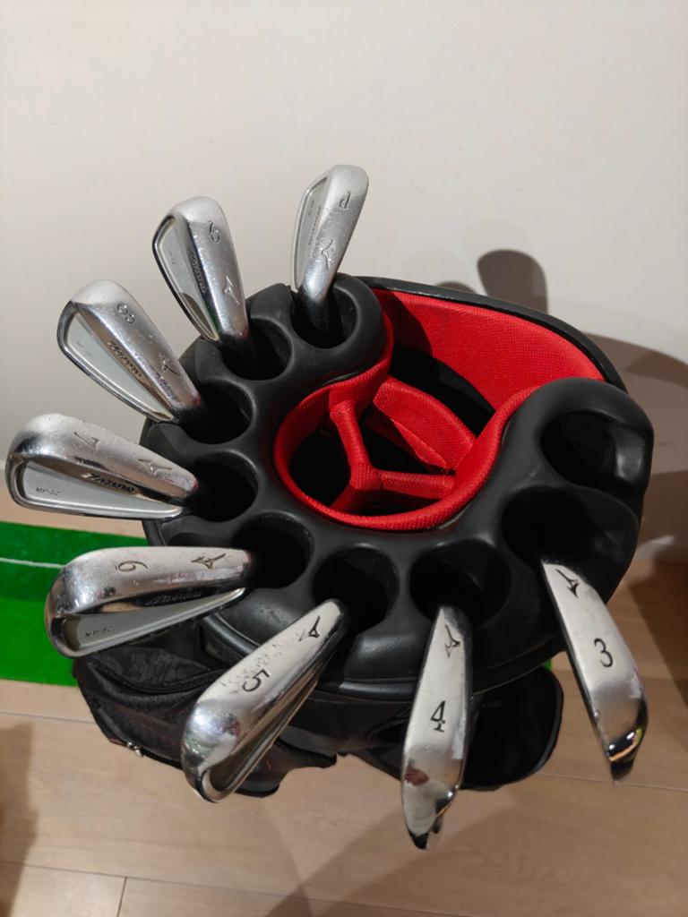 Mizuno Mp ijzerset - P t/m 3 - Dynamic gold s 300 shafts, Sport en Fitness, Golf, Ophalen of Verzenden, Zo goed als nieuw, Set