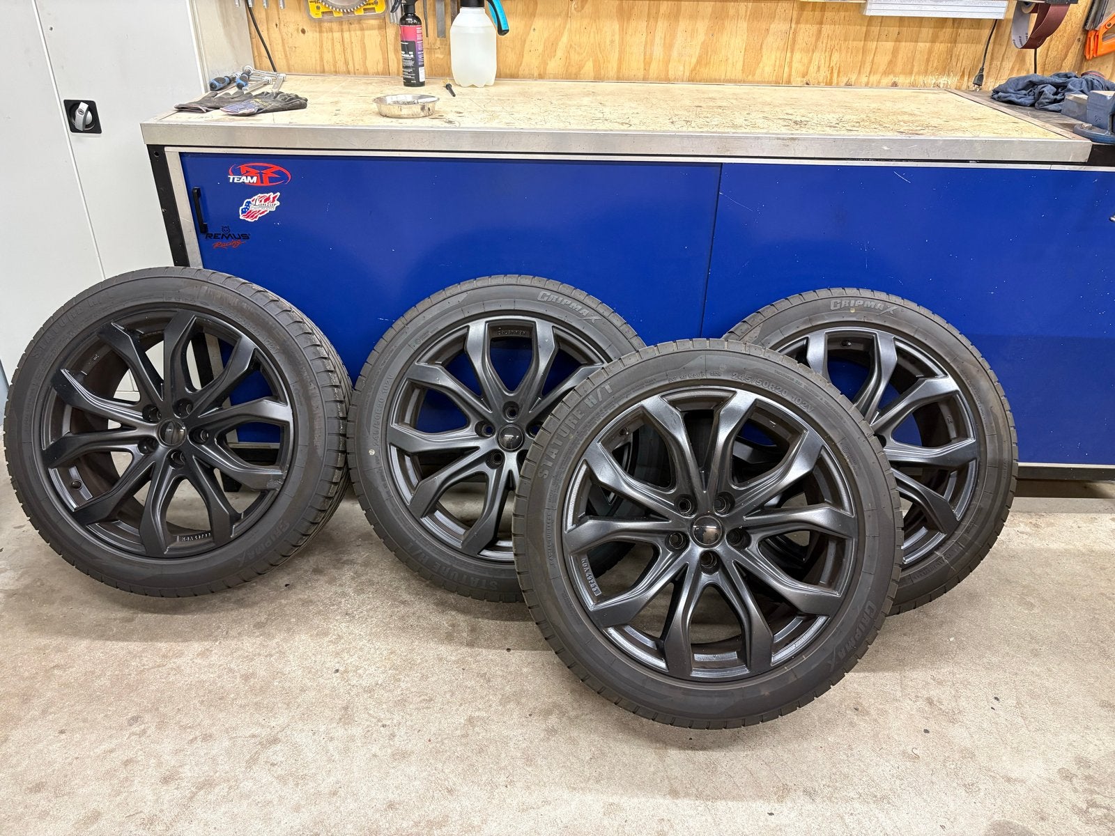 Velgen met nieuwe banden 245/50R20, Banden en Velgen, Ophalen of Verzenden, Personenwagen, 20 inch