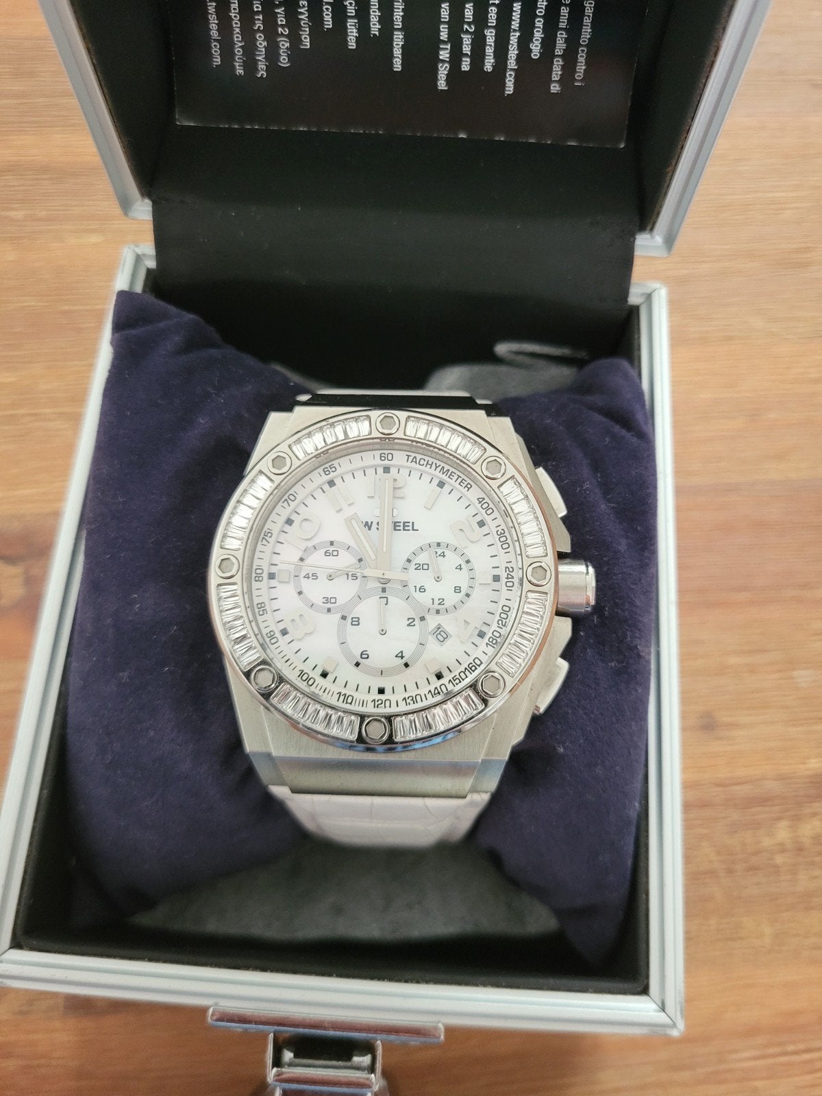 TW Steel CEO Tech CE4015 Herenhorloge, Overige merken, Leer, Staal, Polshorloge