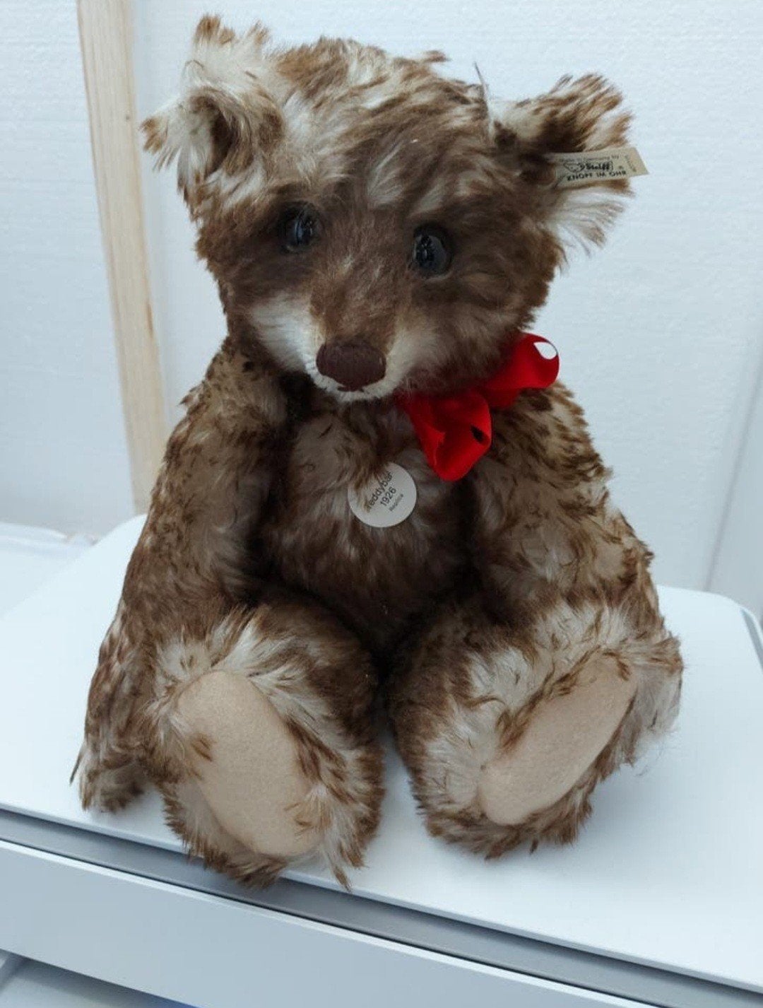 Prachtige Vintage Steiff Happy Teddybeer 1926 Replica, Ophalen of Verzenden