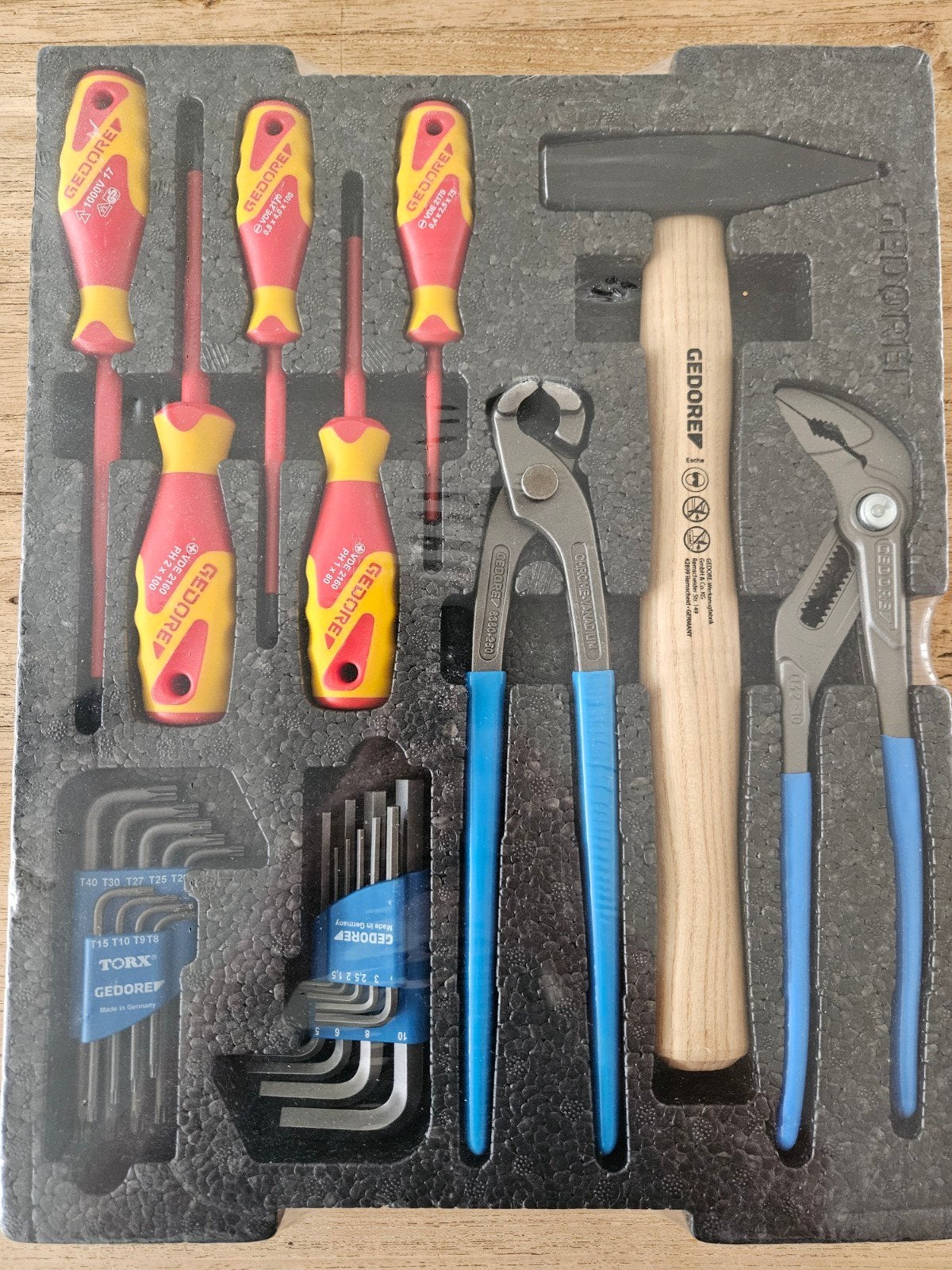 Gedore gereedschapset in L-Boxx inlay schuim, nieuw, Ophalen of Verzenden, Nieuw