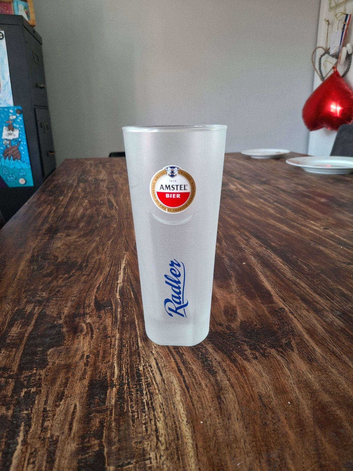 Amstel Radler bier glas 16 stuks, Verzamelen, Glas en Borrelglaasjes, Ophalen, Gebruikt, Bierglas