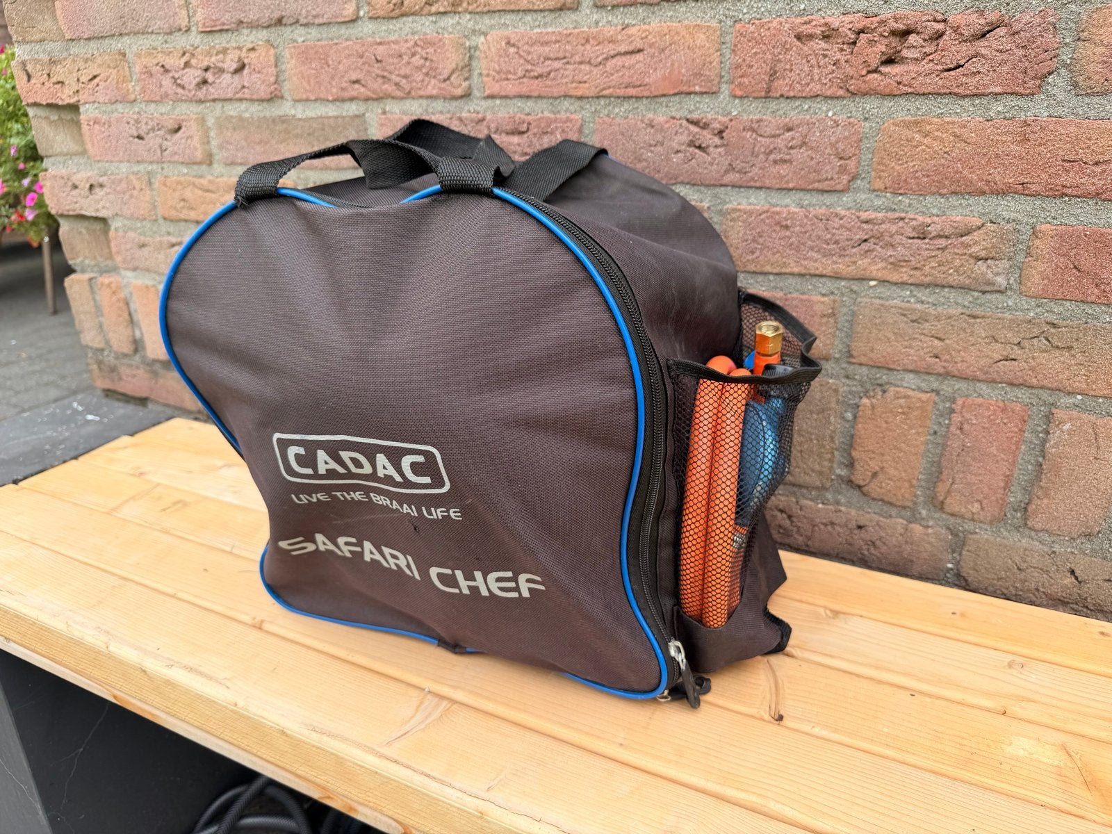 Cadac Safari Chef 2 BBQ met draagtas, Ophalen of Verzenden, Gebruikt