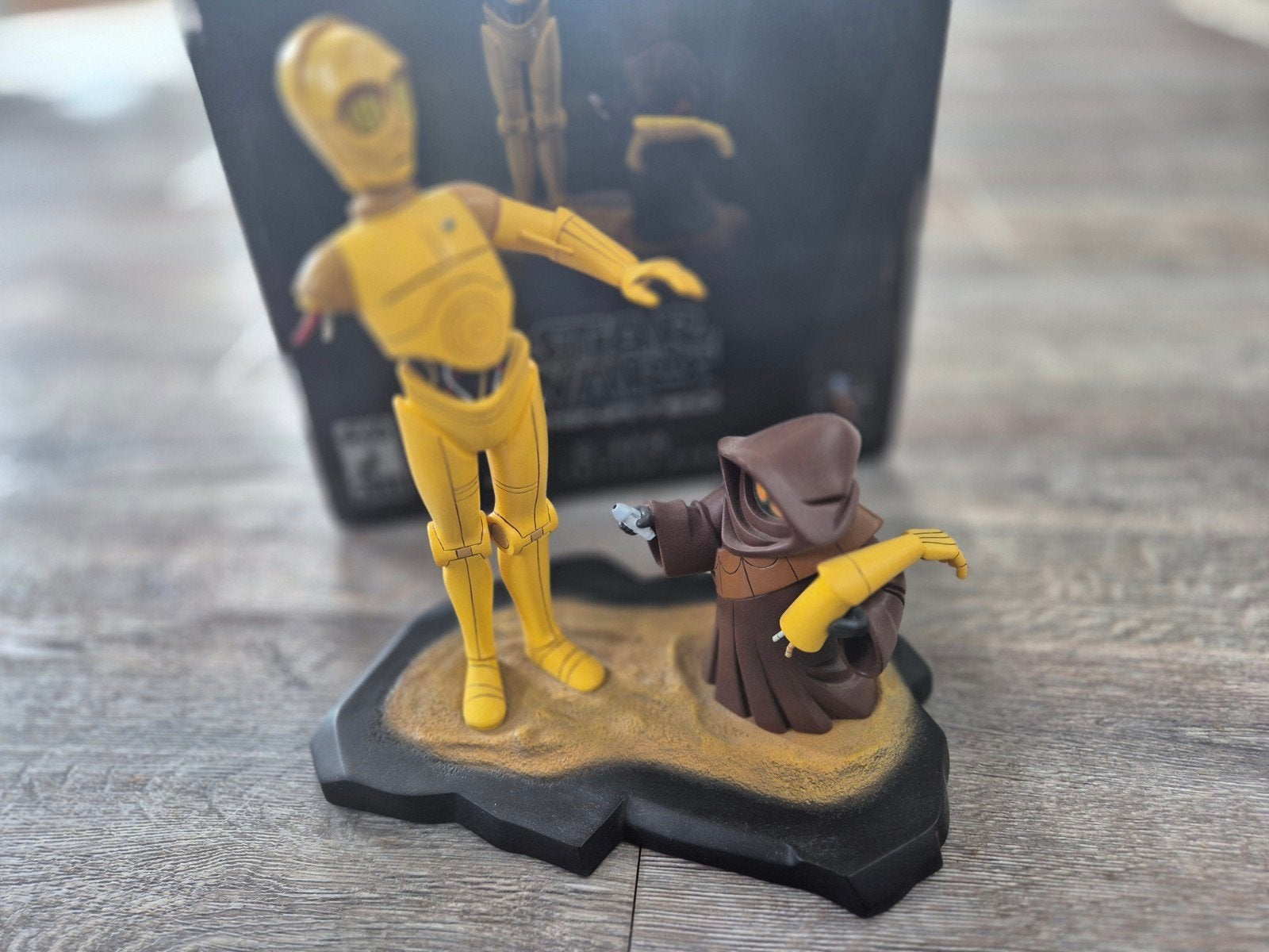 Gentle Giant Star Wars Animated C-3PO + Jawa, Ophalen of Verzenden, Zo goed als nieuw
