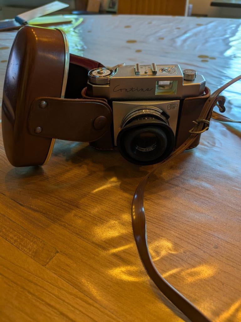 Vintage Zeiss Ikon Contina Compact Camera, Ophalen of Verzenden, Zo goed als nieuw, Compact, Overige Merken