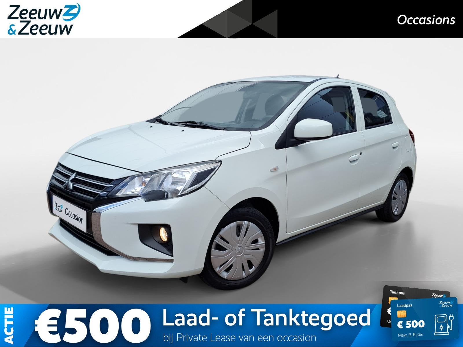 Mitsubishi Space Star 1.2 Connect+ 1e Eigenaar | Airco | Blu, Voorwielaandrijving, 12 maanden, Stof, Gebruikt