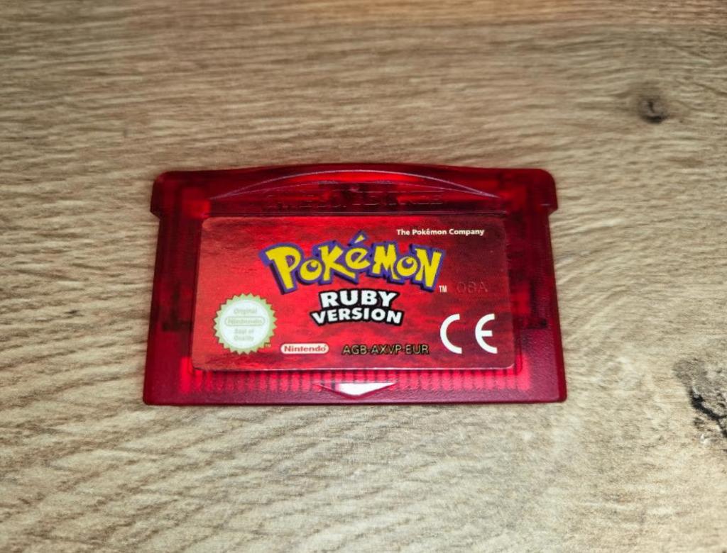 Pokemon Ruby, Spelcomputers en Games, Games | Nintendo Game Boy, Gebruikt, Avontuur en Actie, 1 speler, Vanaf 3 jaar, Ophalen of Verzenden