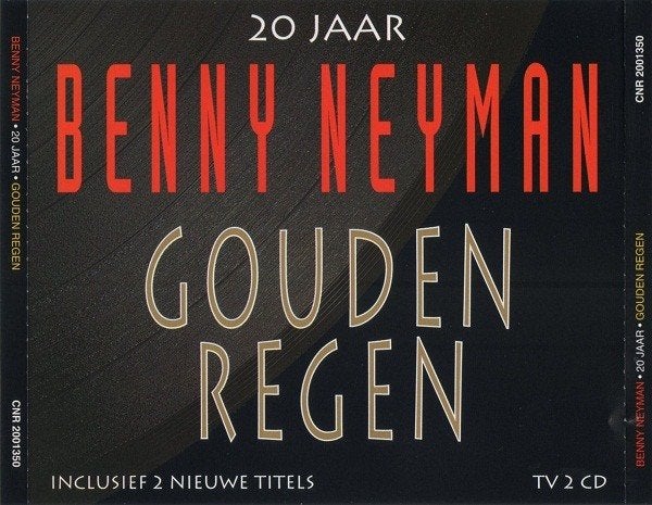 Benny neyman – 20 jaar • gouden regen 2cd cnr 2001350 box, Verzenden, Zo goed als nieuw, Pop