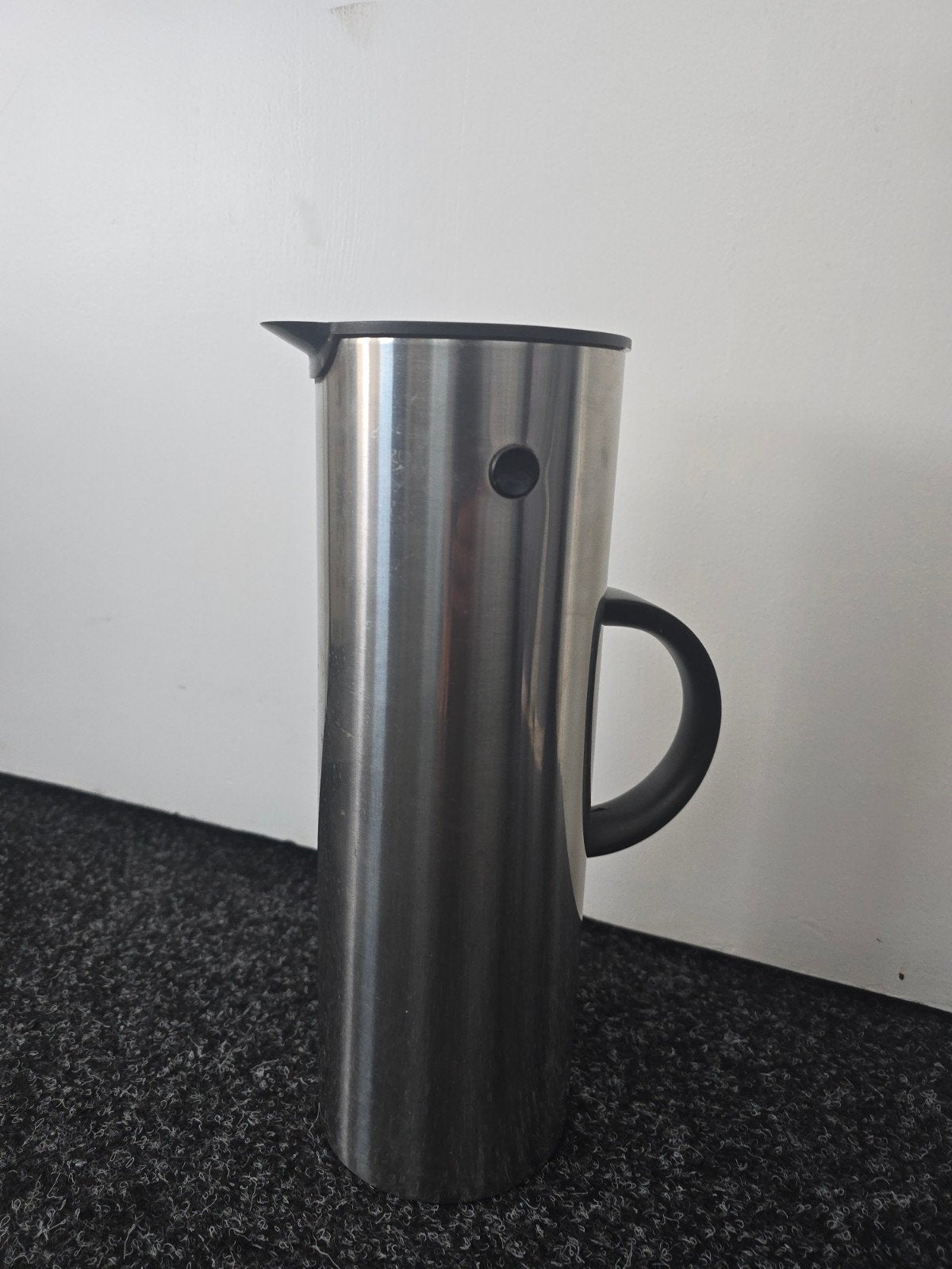 Stelton Koffiekan - Stijlvol en Functioneel Design, Theepot/fluitketel, Gebruikt, Zilver, Ophalen of Verzenden