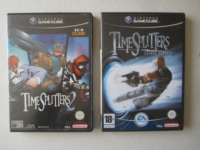 Timesplitters Time Splitters 2 of 3 Nintendo Gamecube, Avontuur en Actie, 1 speler, Ophalen of Verzenden, Zo goed als nieuw