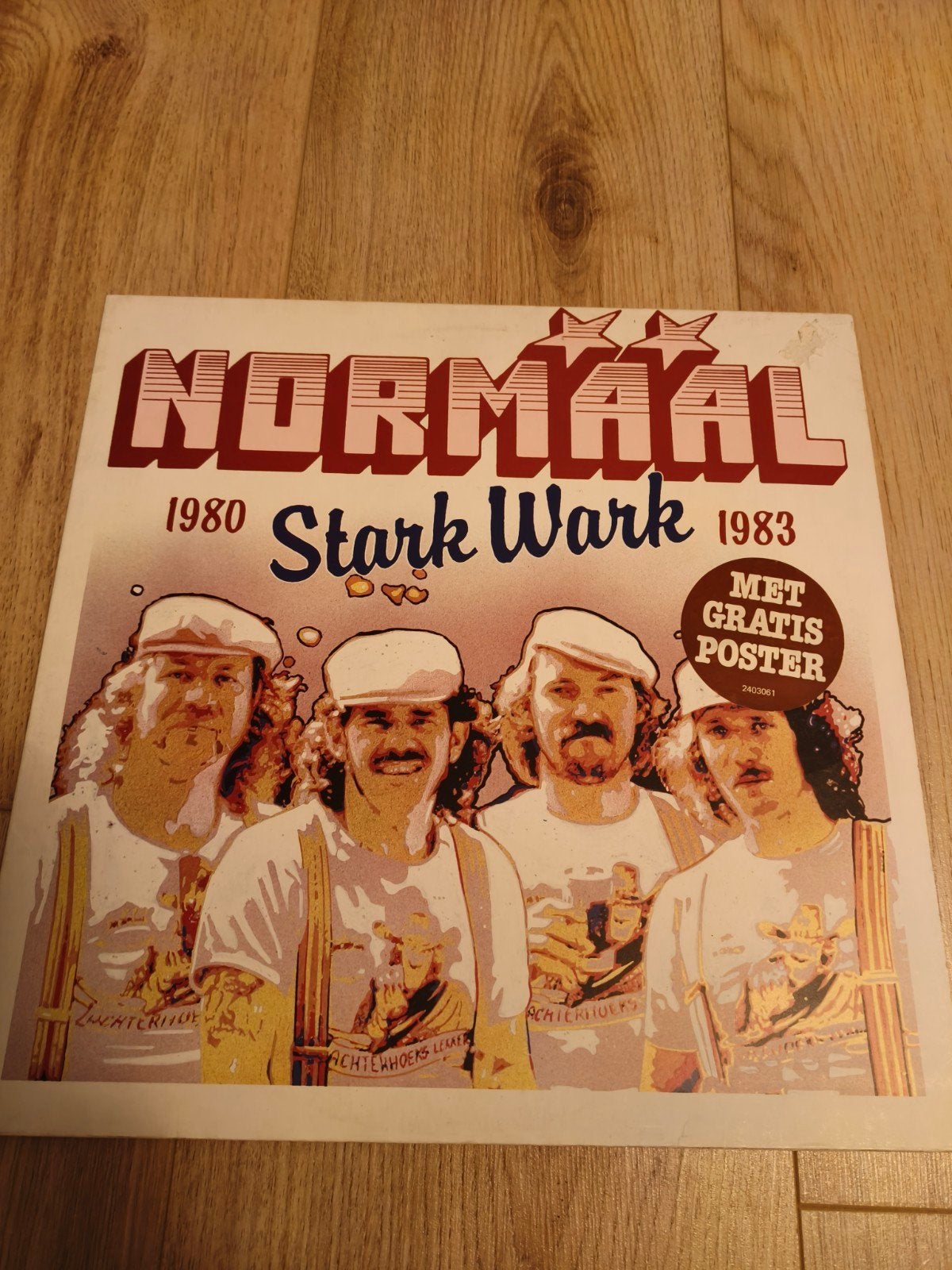 Normaal - Stark Wark LP (1980-1983) met gratis poster, Cd's en Dvd's, LP, Gebruikt, Ophalen of Verzenden, 12 inch