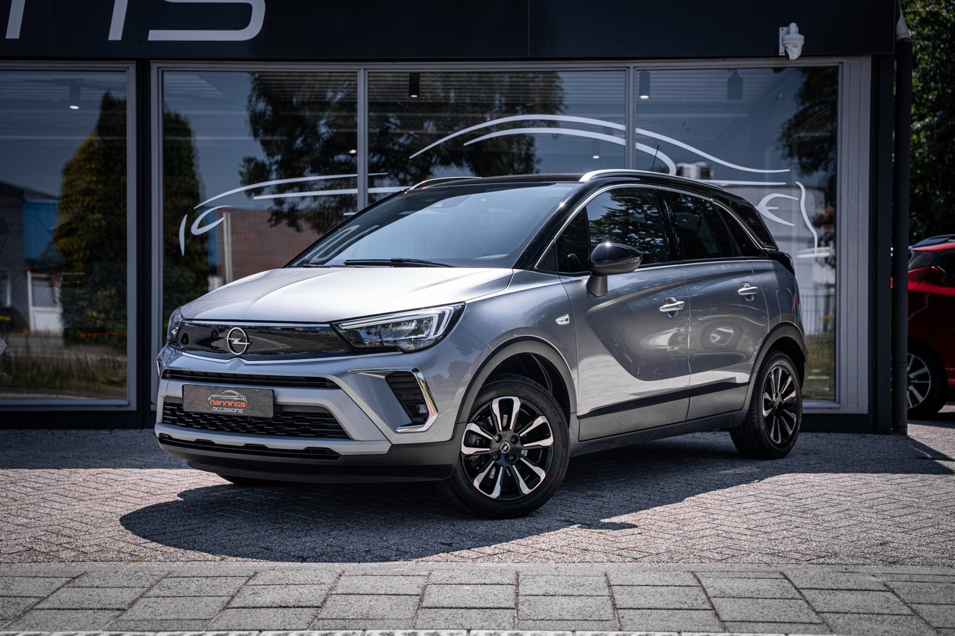 Opel Crossland 1.2 Turbo Elegance|Cruise|Trekh|Navi|Stoel/st, Auto's, Opel, Gebruikt, 1199 cc, Leder en Stof, Origineel Nederlands