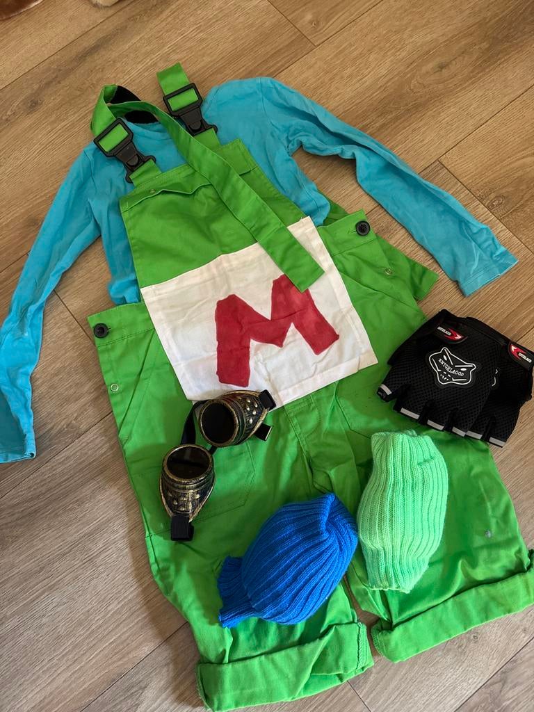Verkleedset - Mega Max Camping de Paal - maat +/- 128, Kinderen en Baby's, Carnavalskleding en Verkleedspullen, Ophalen of Verzenden