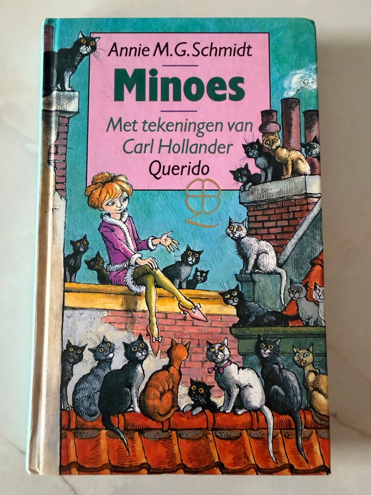 Minoes - Annie M.G. Schmidt (Querido), Ophalen of Verzenden, Gelezen, Fictie algemeen