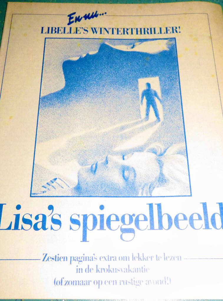 Lisa's spiegelbeeld, Boeken, Ophalen of Verzenden, Gelezen, Nederland