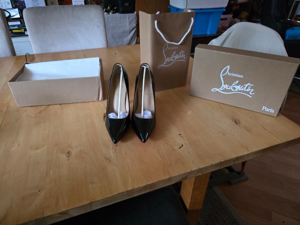 Nieuwe Christian Louboutin Pumps - Zwart Lakleer, Kleding | Dames, Schoenen, Zwart, Nieuw, Ophalen of Verzenden, Christian Louboutin