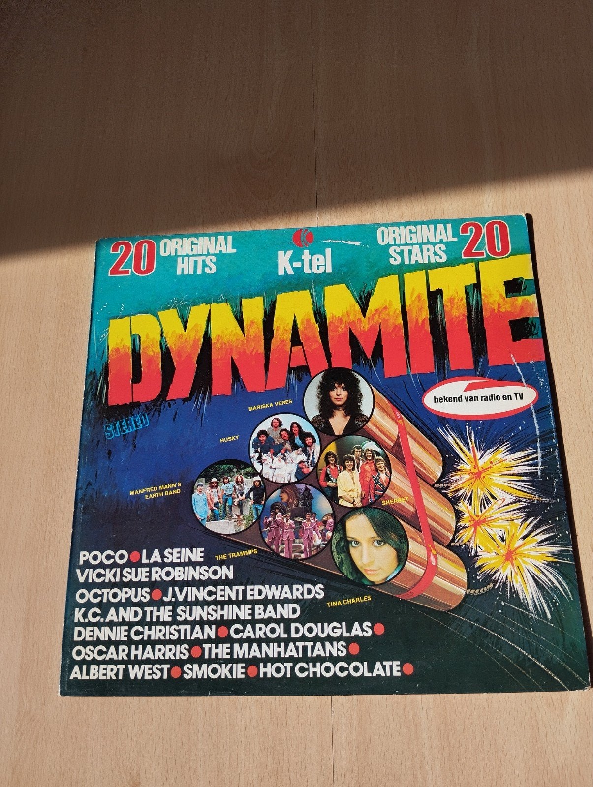 K-tel Dynamite LP (TN 1231) - Pop, Disco, Rock, Soul 1976, LP, Gebruikt, Pop, Ophalen of Verzenden