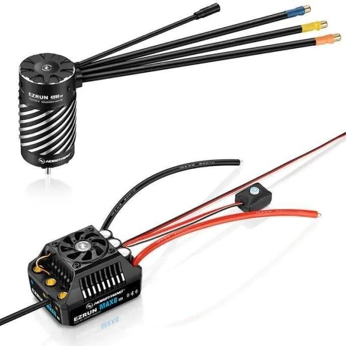 Hobbywing Ezrun MAX6 G2 Combo 4990SD 1650kV G2 5mm, Ophalen of Verzenden, Nieuw