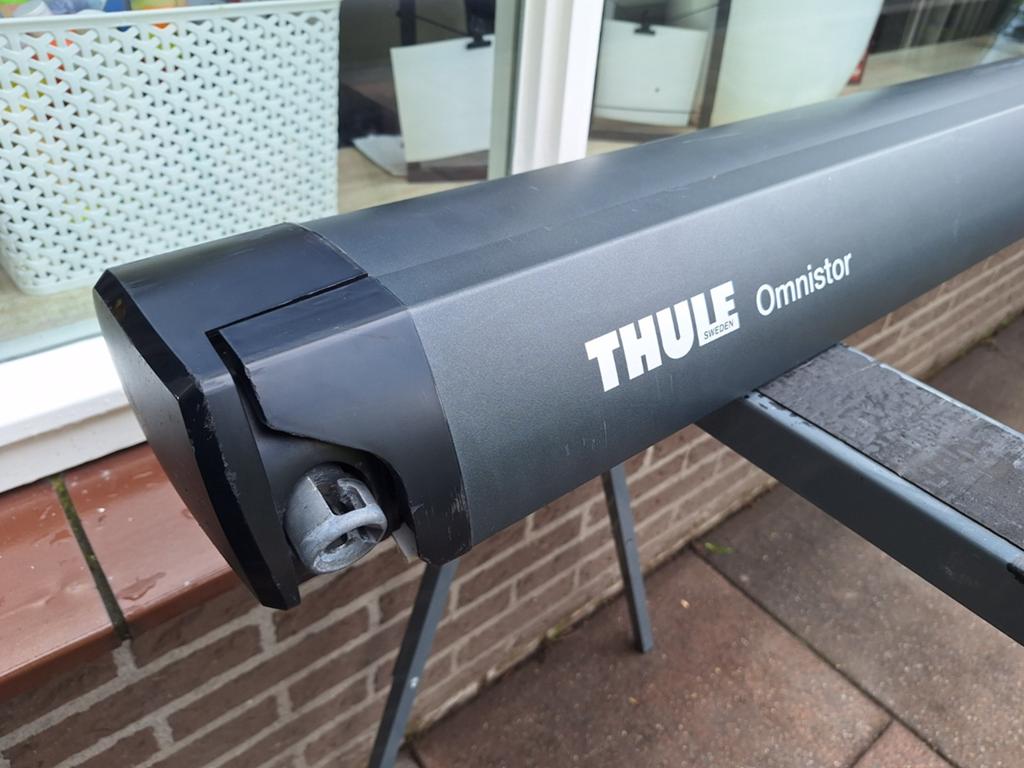 THULE Omnistor 6300 Luifel - 3.25m - Antraciet Master Movano, Ophalen, Gebruikt, Thule