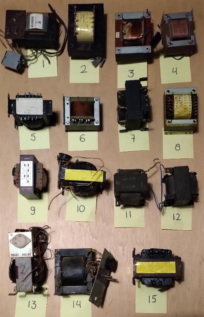 Transformator trafo tbv buizenradio, zie omschrijving, Hobby en Vrije tijd, Elektronica-componenten, Gebruikt, Ophalen of Verzenden