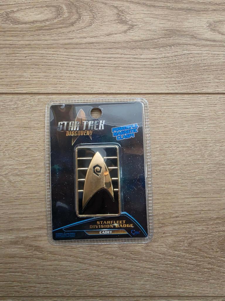 Star Trek Discovery cadet badge, Verzenden, Nieuw, Tv, Gebruiksvoorwerp