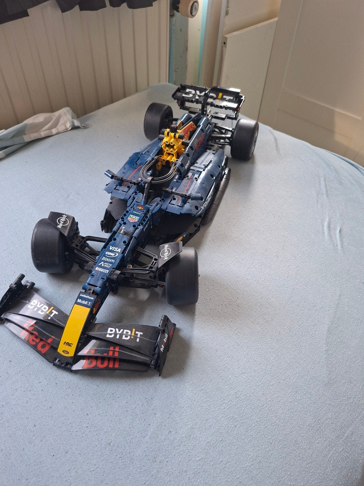 Lego Technic Red Bull Racing F1 auto met boekje, Ophalen, Zo goed als nieuw, Overige merken
