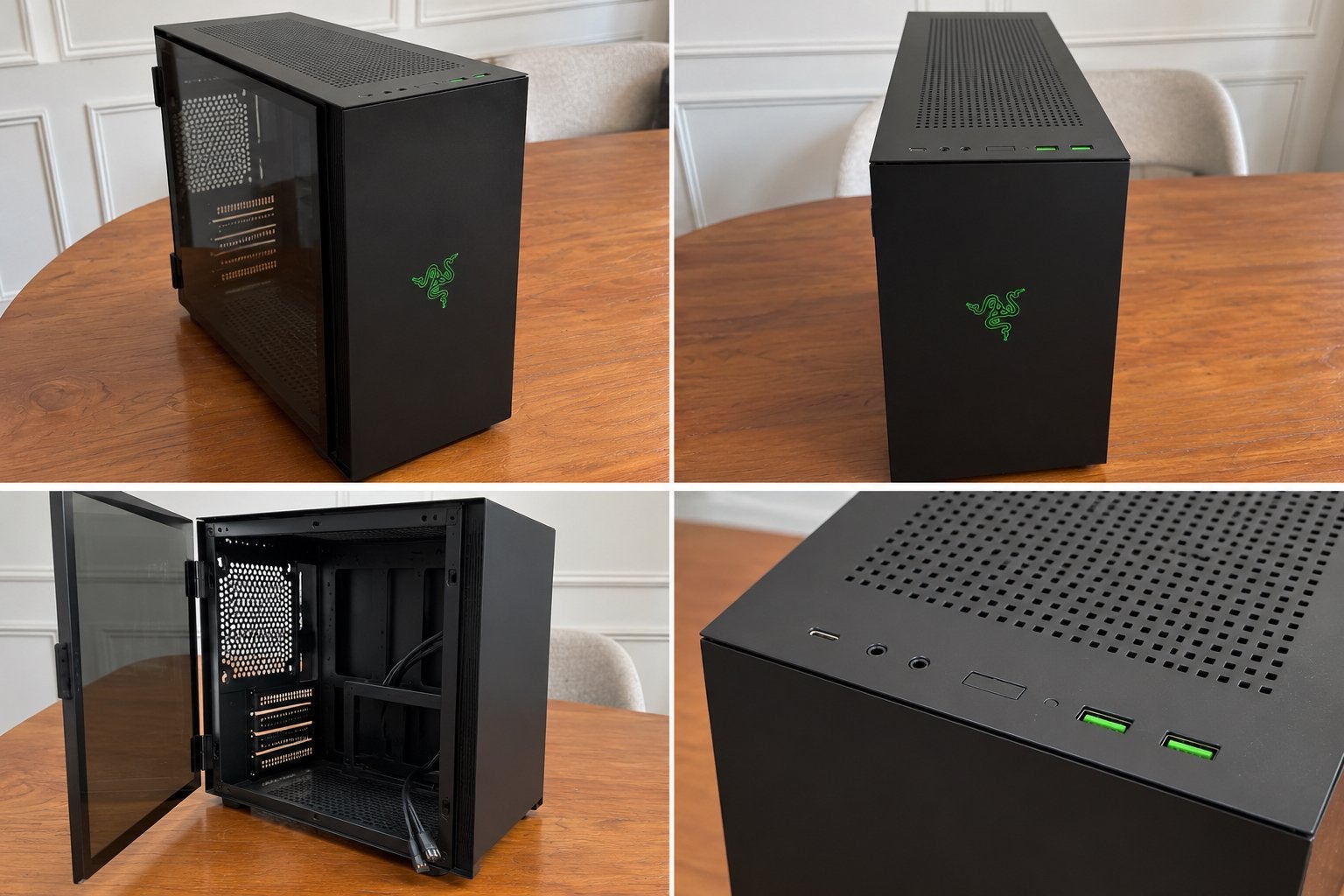 Razer Tomahawk Mini-ITX Gaming Case - Zwart, Computers en Software, Ophalen, Zo goed als nieuw
