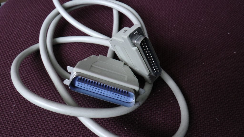 printerkabel, Computers en Software, Pc- en Netwerkkabels, Ophalen of Verzenden, Gebruikt