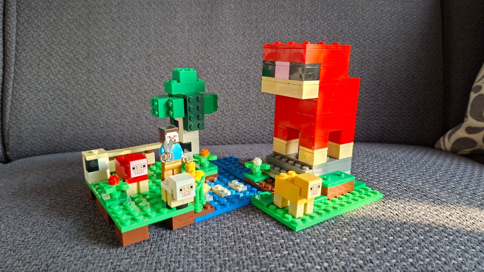 Lego Minecraft De Wolboerderij (21153) - Compleet, Ophalen, Gebruikt, Minecraft, Lego