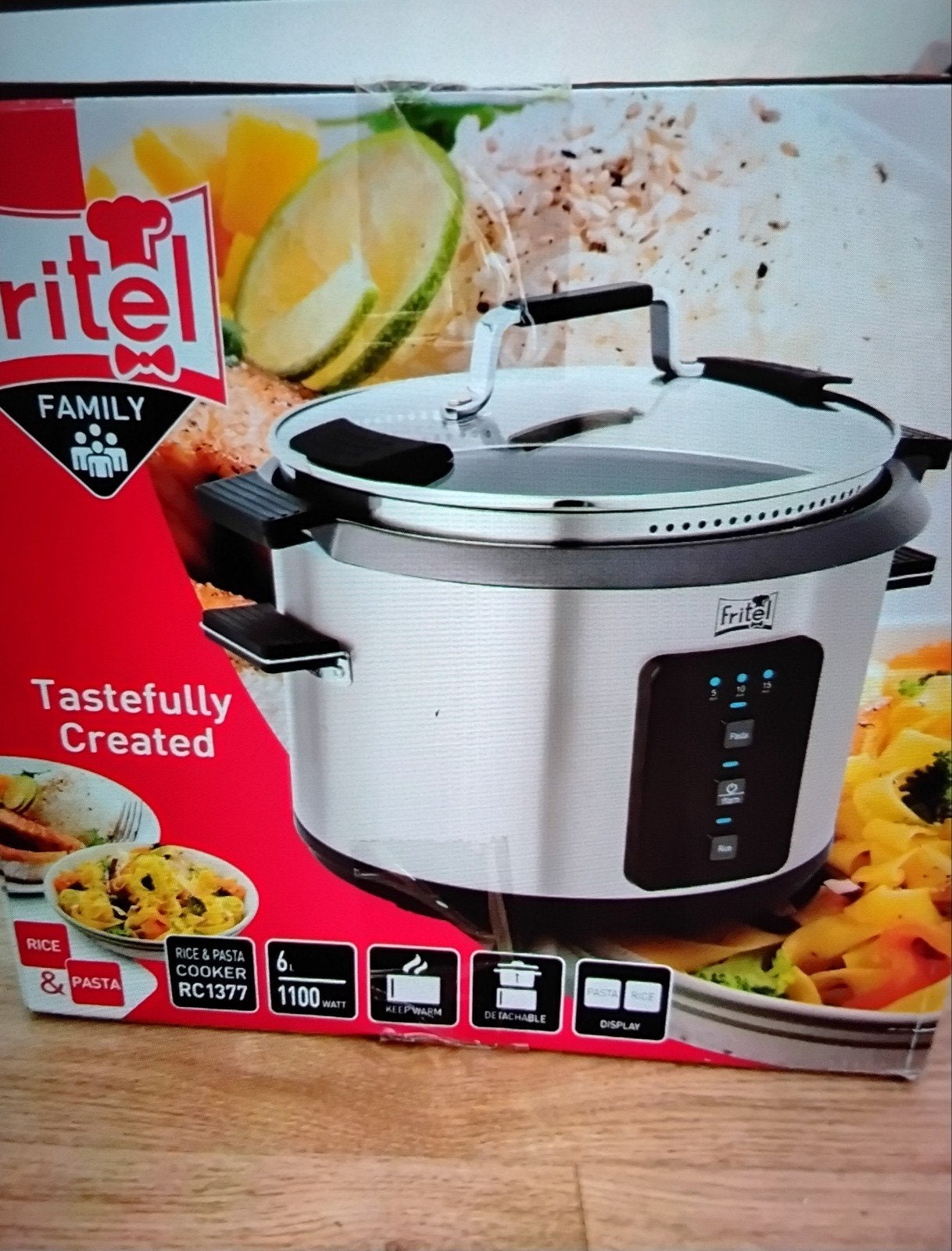 nieuwe fritel pasta en rijst koker rc 1377, Ophalen of Verzenden, Nieuw