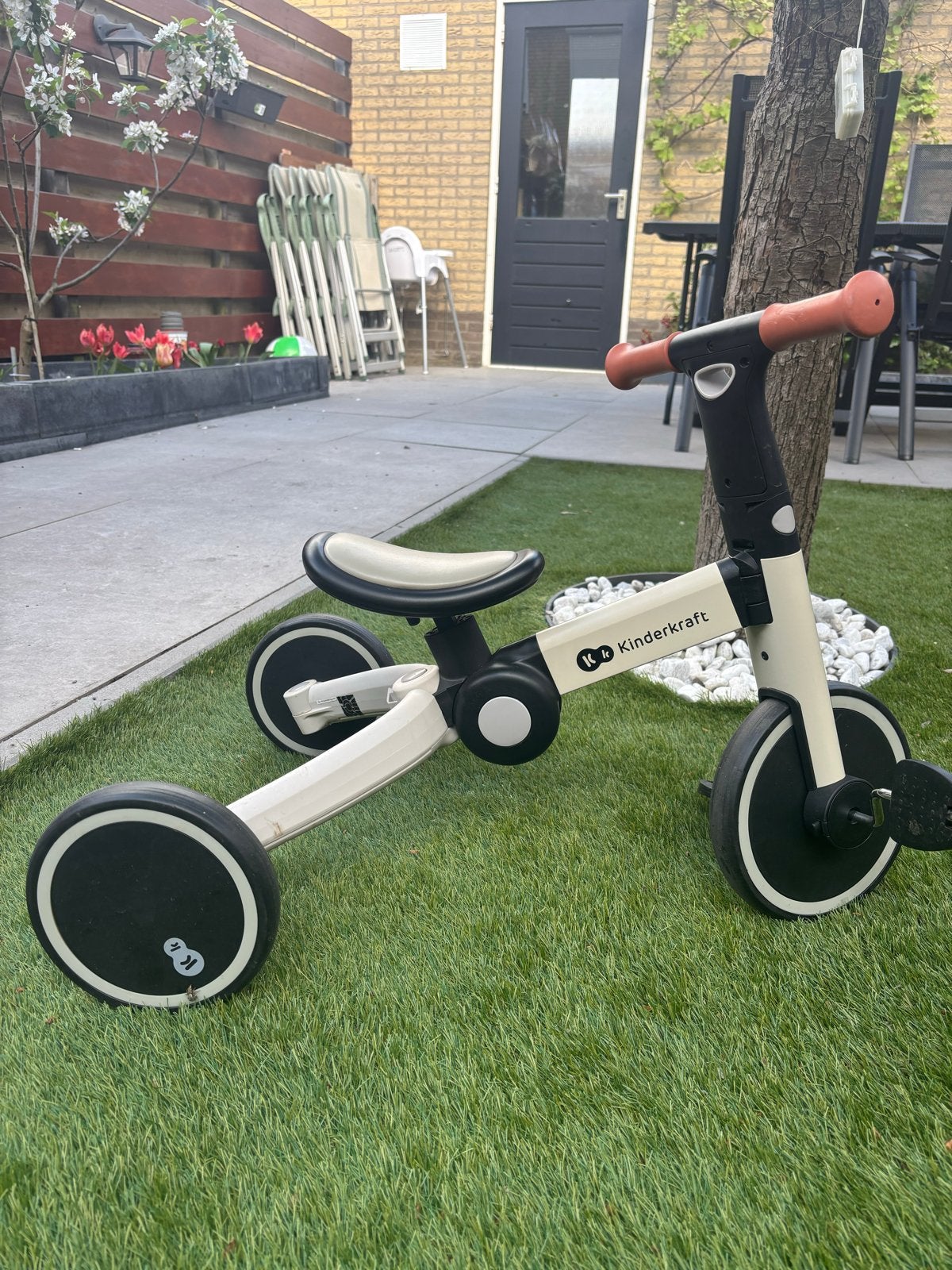 Kinderkraft 4TRIKE 3-in-1 Loopfiets/Driewieler, Ophalen of Verzenden, Zo goed als nieuw, Loopfiets