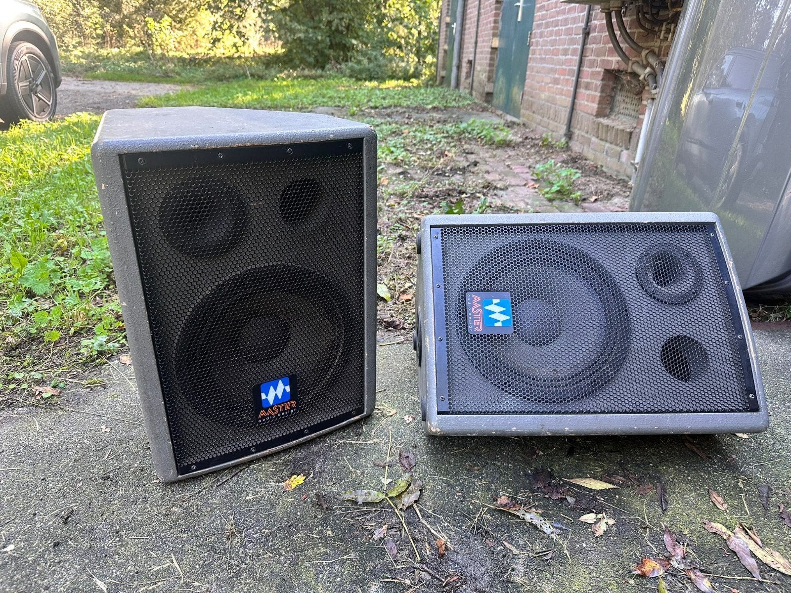 Master Audio PS-10 Speakerset - Gebruikt, Gebruikt, Speakerset, Ophalen of Verzenden, 150 watt of meer