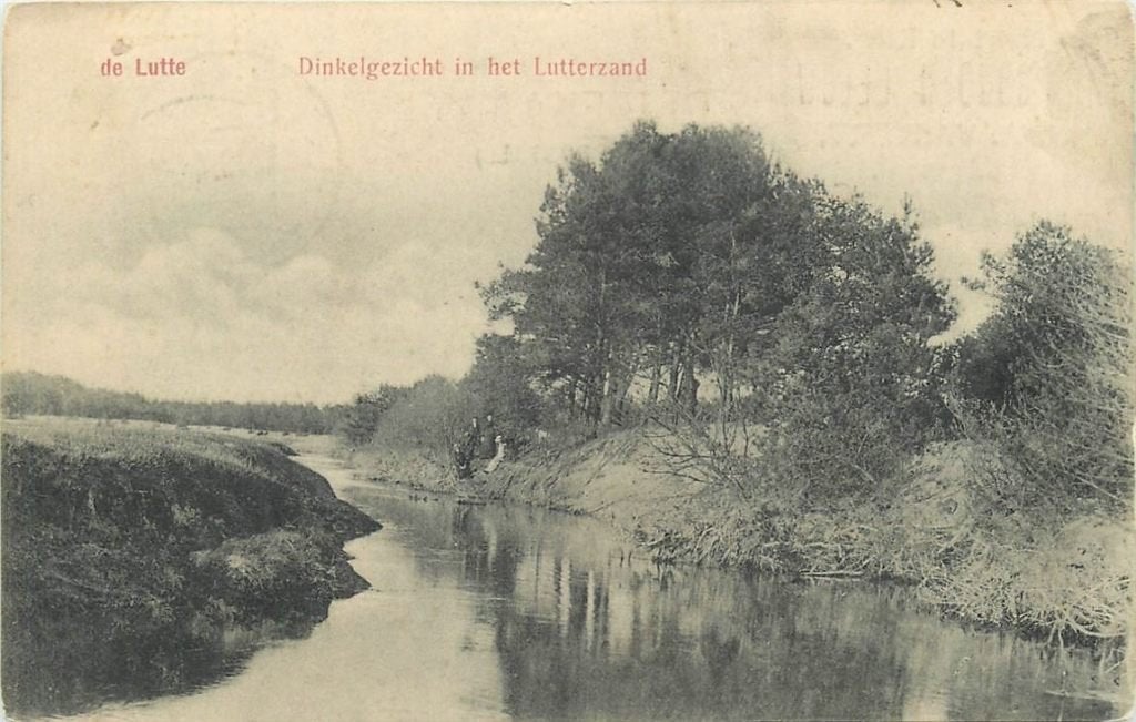 379-201-015 De Lutte Dinkelgezicht Lutterzand, Ophalen of Verzenden, Voor 1920, Overijssel