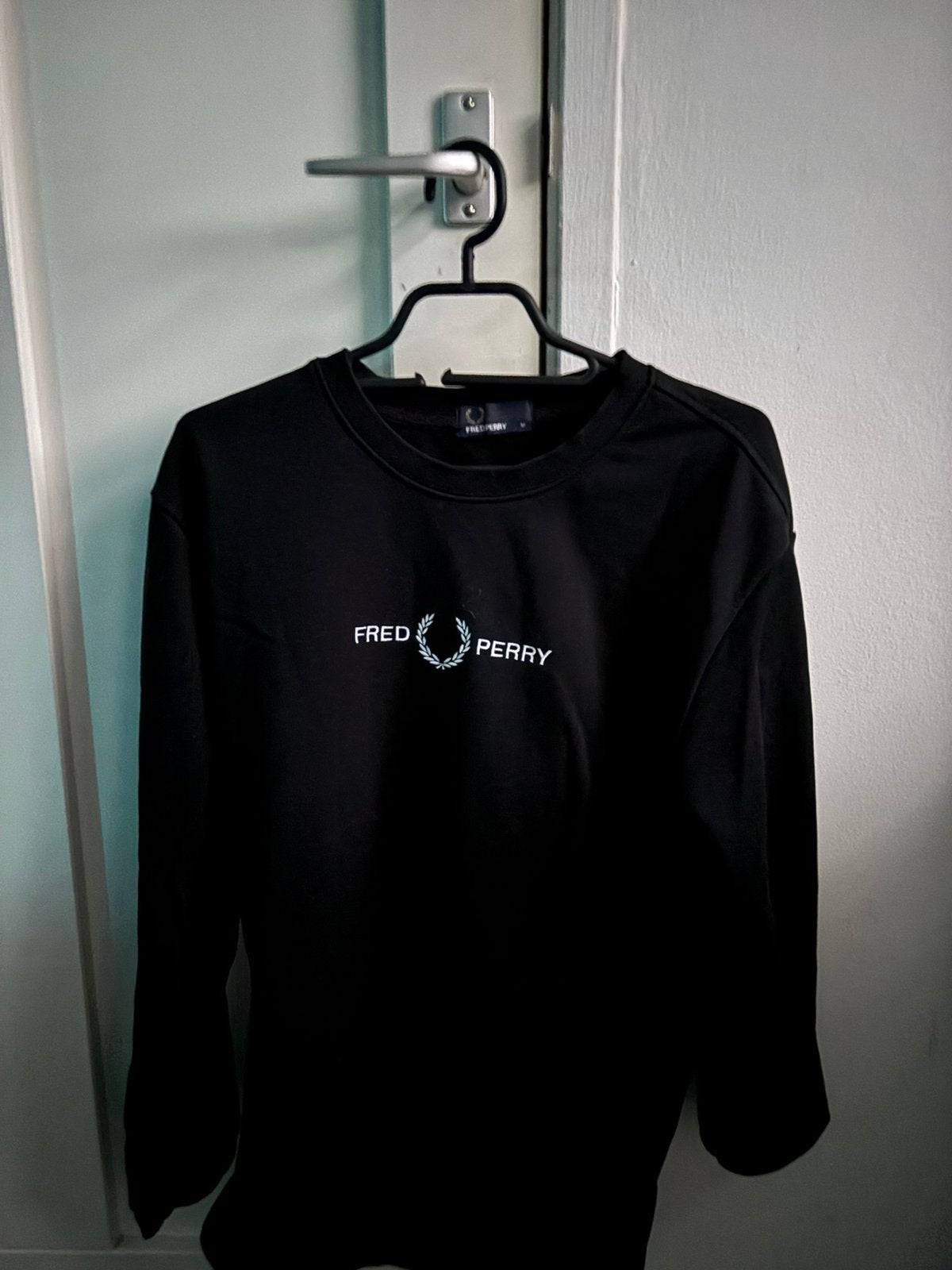 fred perry trui, Ophalen of Verzenden, Zo goed als nieuw, Zwart