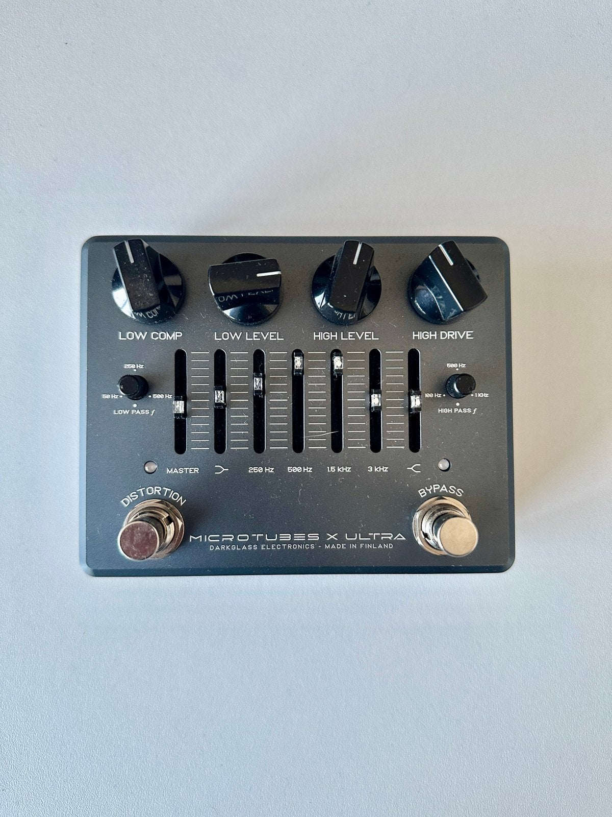 Darkglass Microtubes X Ultra – Bass Preamp & Distortion, Muziek en Instrumenten, Effecten, Ophalen of Verzenden, Zo goed als nieuw
