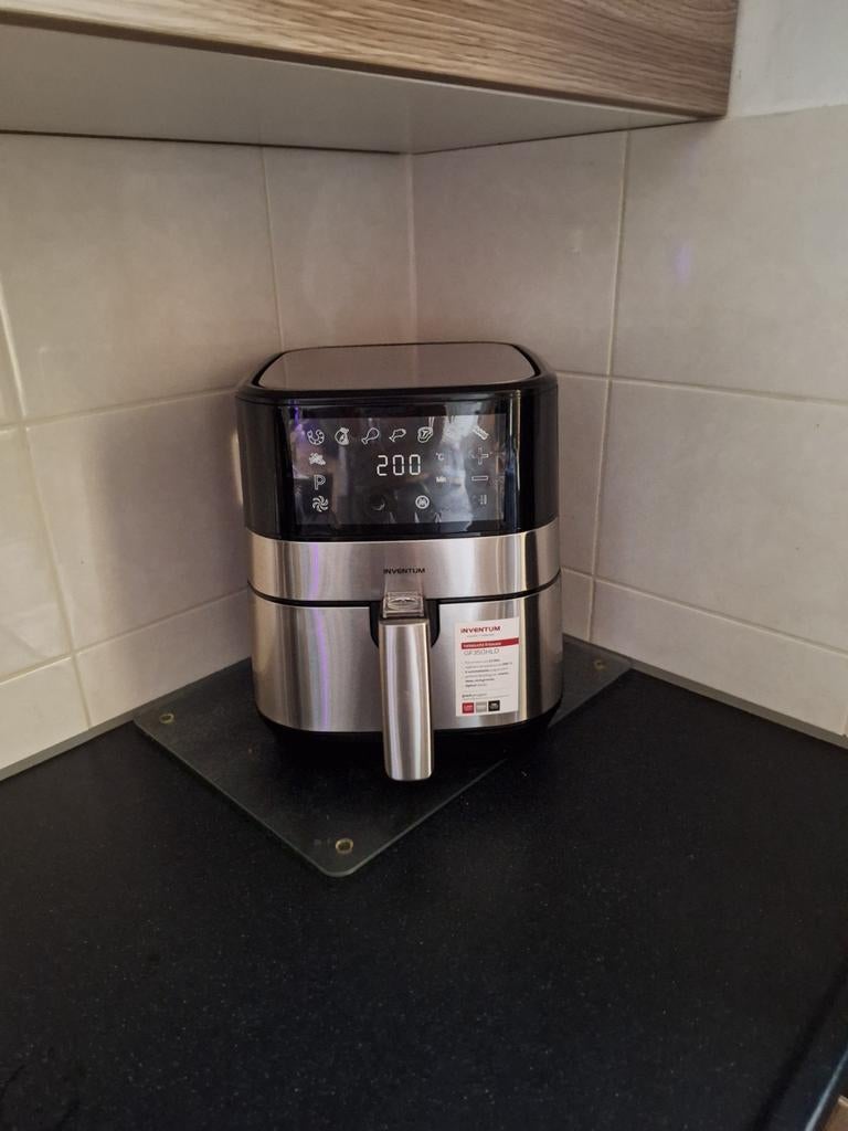 Inventum Airfryer zgan, Ophalen of Verzenden, Zo goed als nieuw, Airfryer