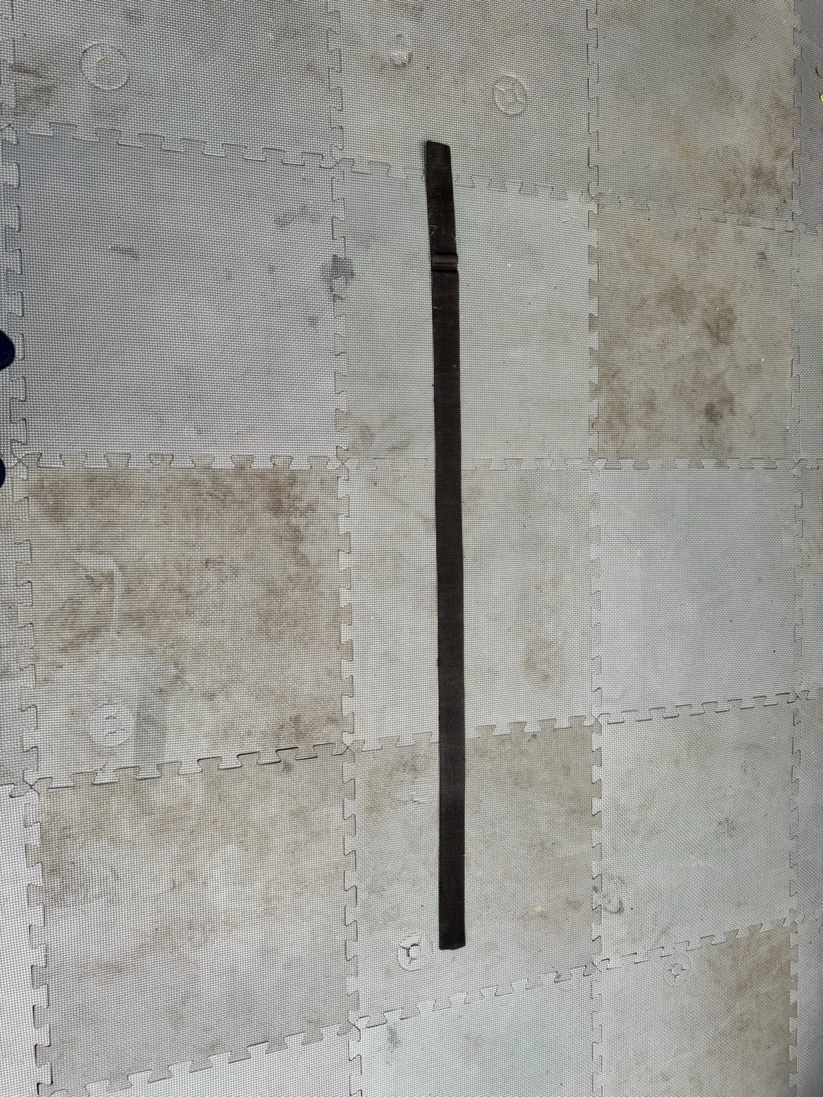 Loodgordel zonder sluiting, 140cm, Watersport en Boten, Duiken, Ophalen, Gebruikt, Lood of Loodgordel