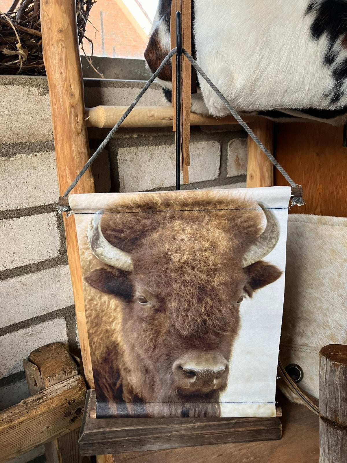 Prachtige bizon op standaard, Ophalen of Verzenden, Nieuw