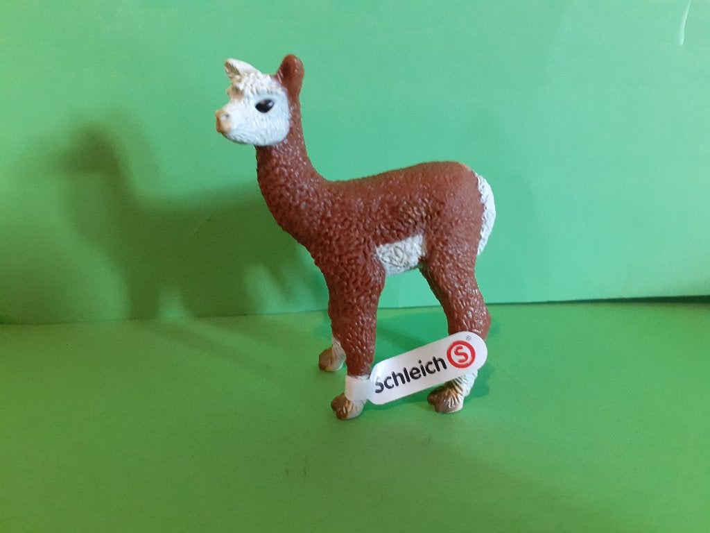 Schleich alpaca special, dierfiguur, Verzamelen, Verzenden, Zo goed als nieuw, Overige soorten, Beeldje of Figuurtje