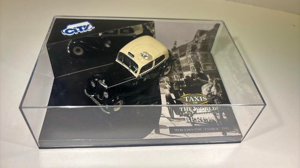 Mercedes benz 170v taxibal 1952 vitesse  1.43, Overige merken, Auto, Ophalen of Verzenden, A