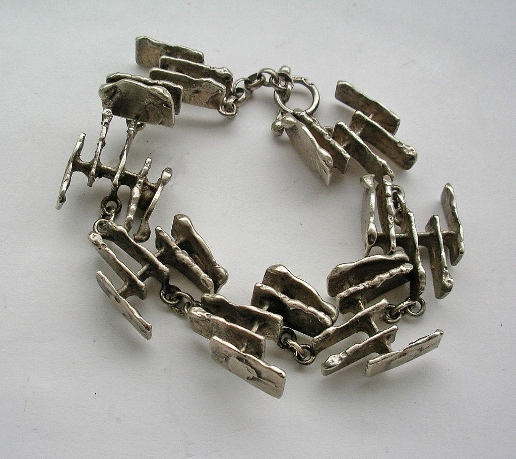 Set! 1970 /Menno Meijer modernist (1930=2022) zilver, incl v, Verzenden, Zilver, Overige typen